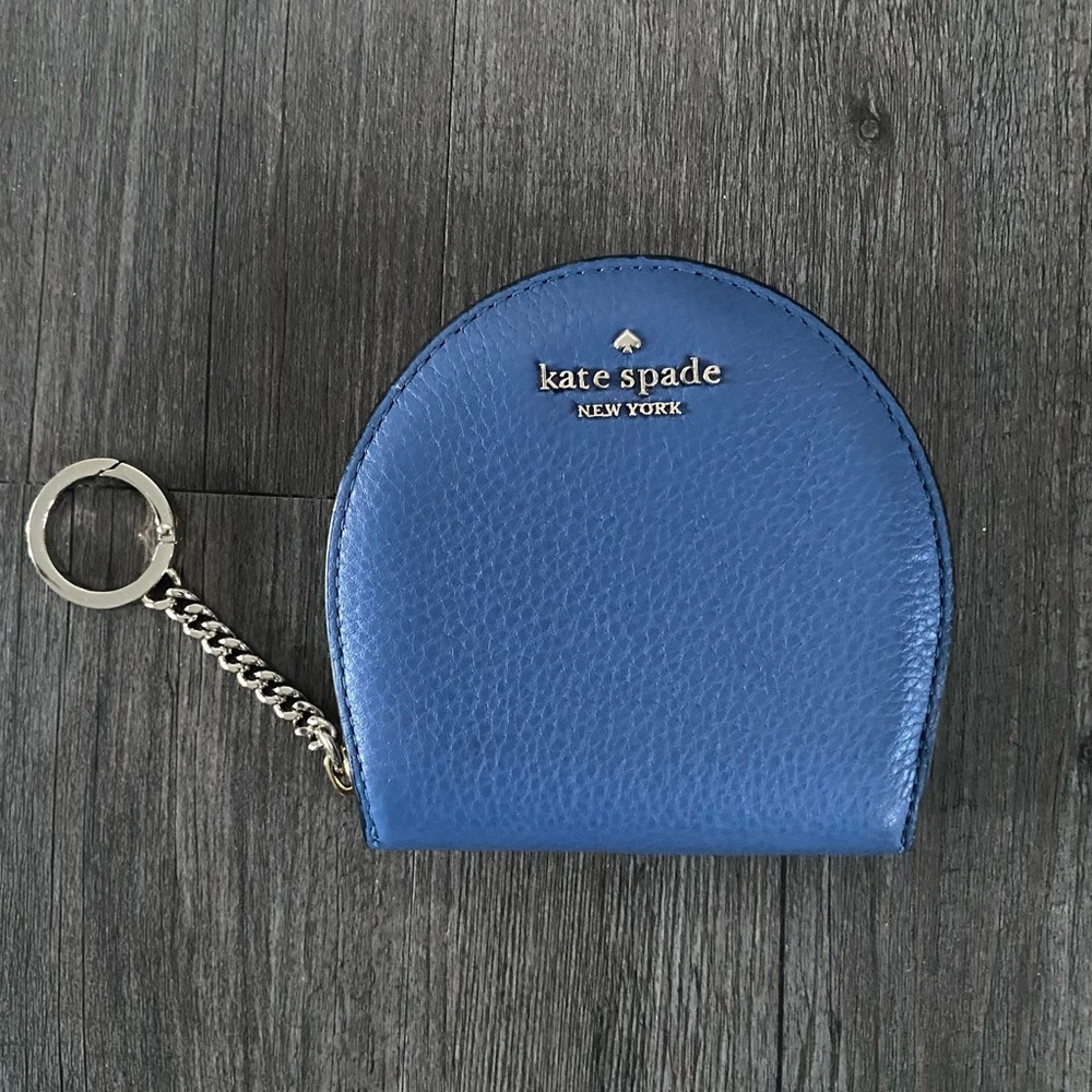 Kate Spade Half Moon Coin Wallet Keychain
